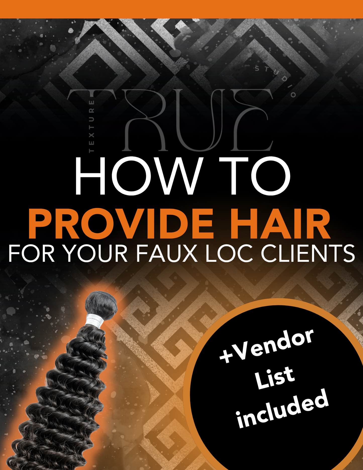 How to provide Hair For Your Clients; Faux Loc Stylists