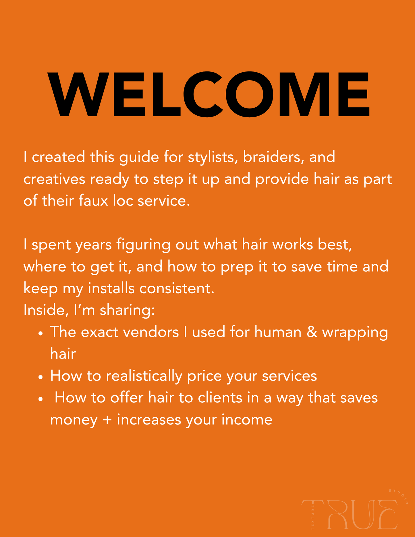 How to provide Hair For Your Clients; Faux Loc Stylists